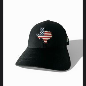 Black Texas Flag Cap by branded bills nwt size L/XL